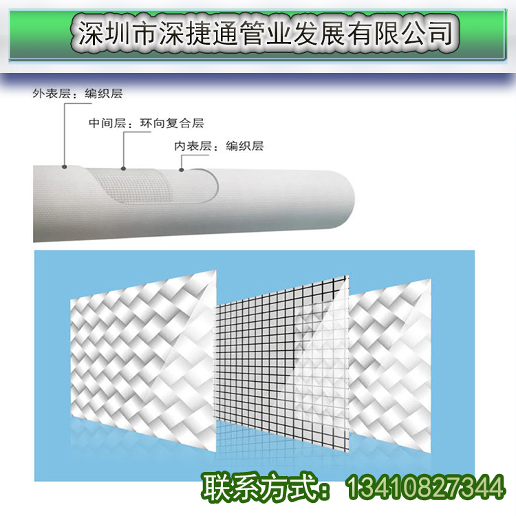 深捷通BWFRP纤维编织缠绕拉挤管生产流程